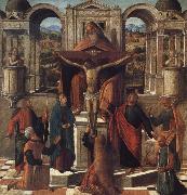 Giovanni Mansueti Symbolic Representaton of the Crucifixion France oil painting artist